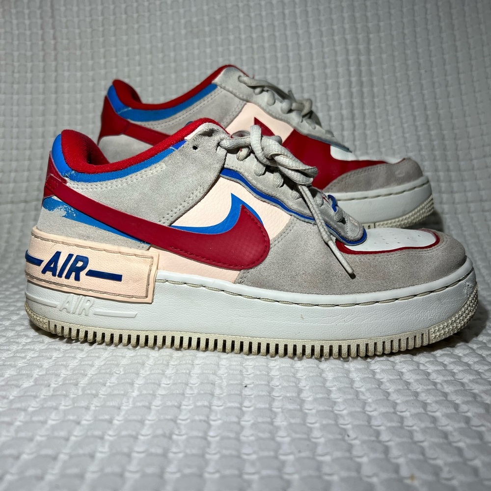 NIKE AIR FORCE 1 SHADOW SAIL. Size W7.5. Used.